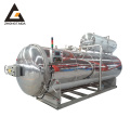 1000L two layers water immerse retort machine